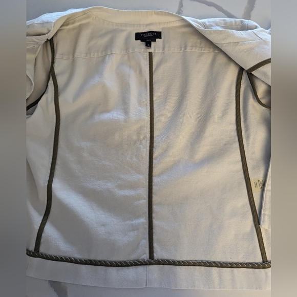 Talbot's cropped canvas jacket. Size 16 - Picture 8 of 13